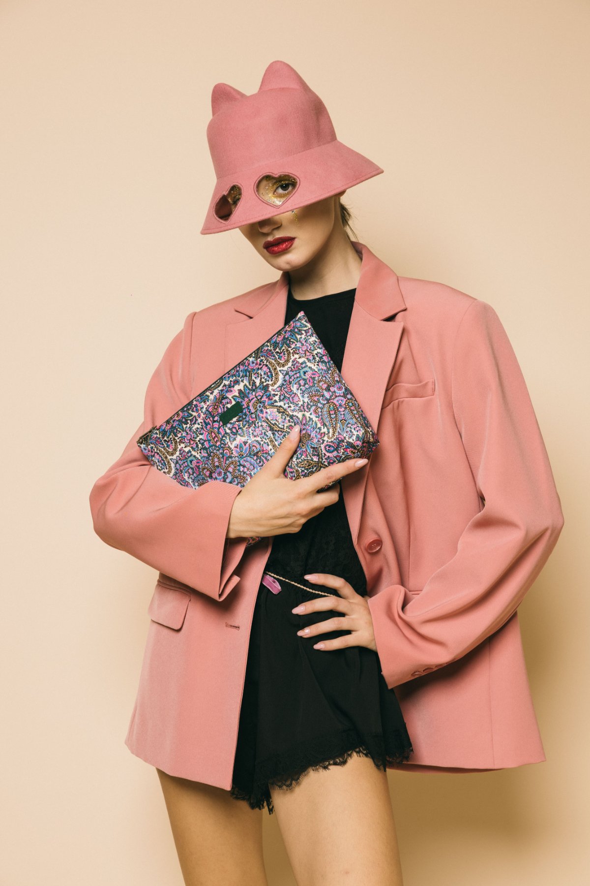 Fact pink  giacche  essentiel antwerp  vintage pink, xs