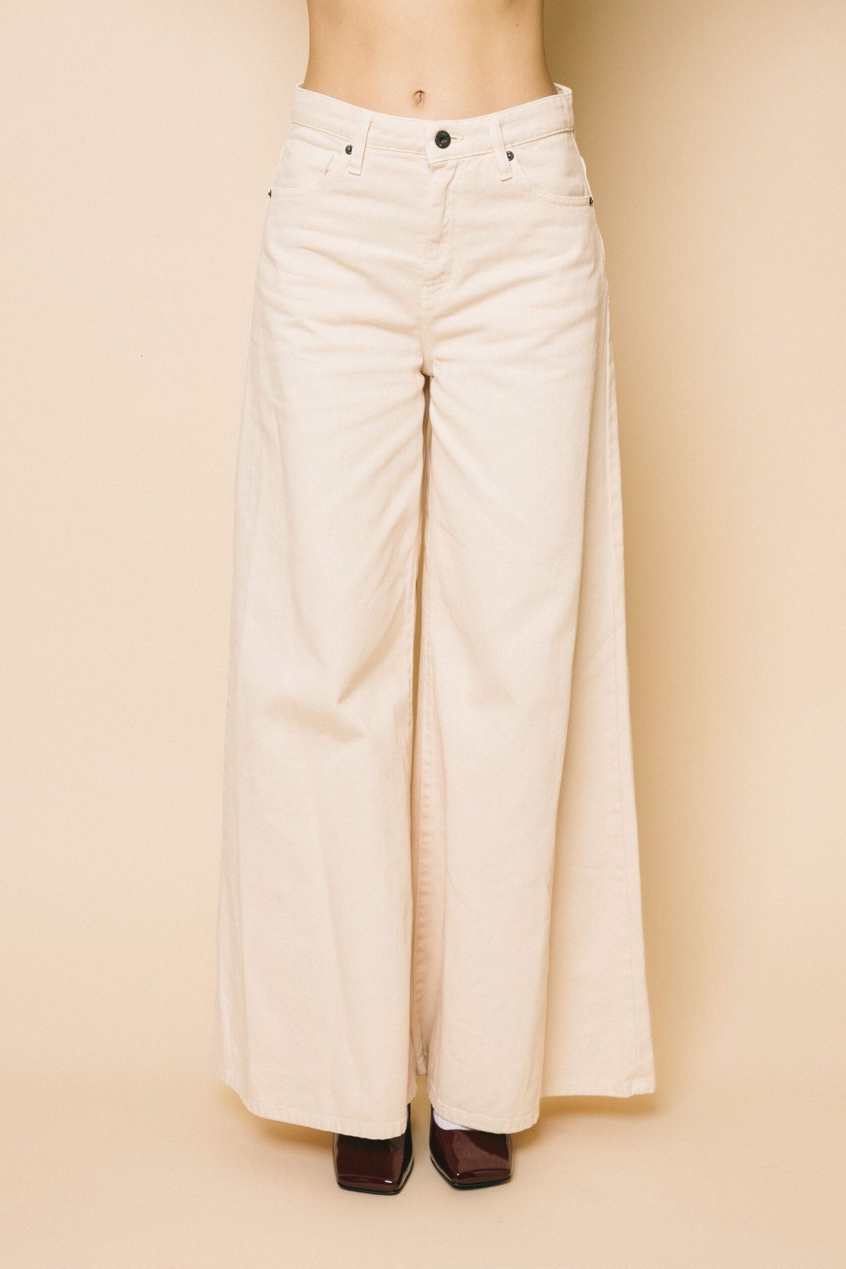 M1s0124 panna  jeans  solotre  panna, 38