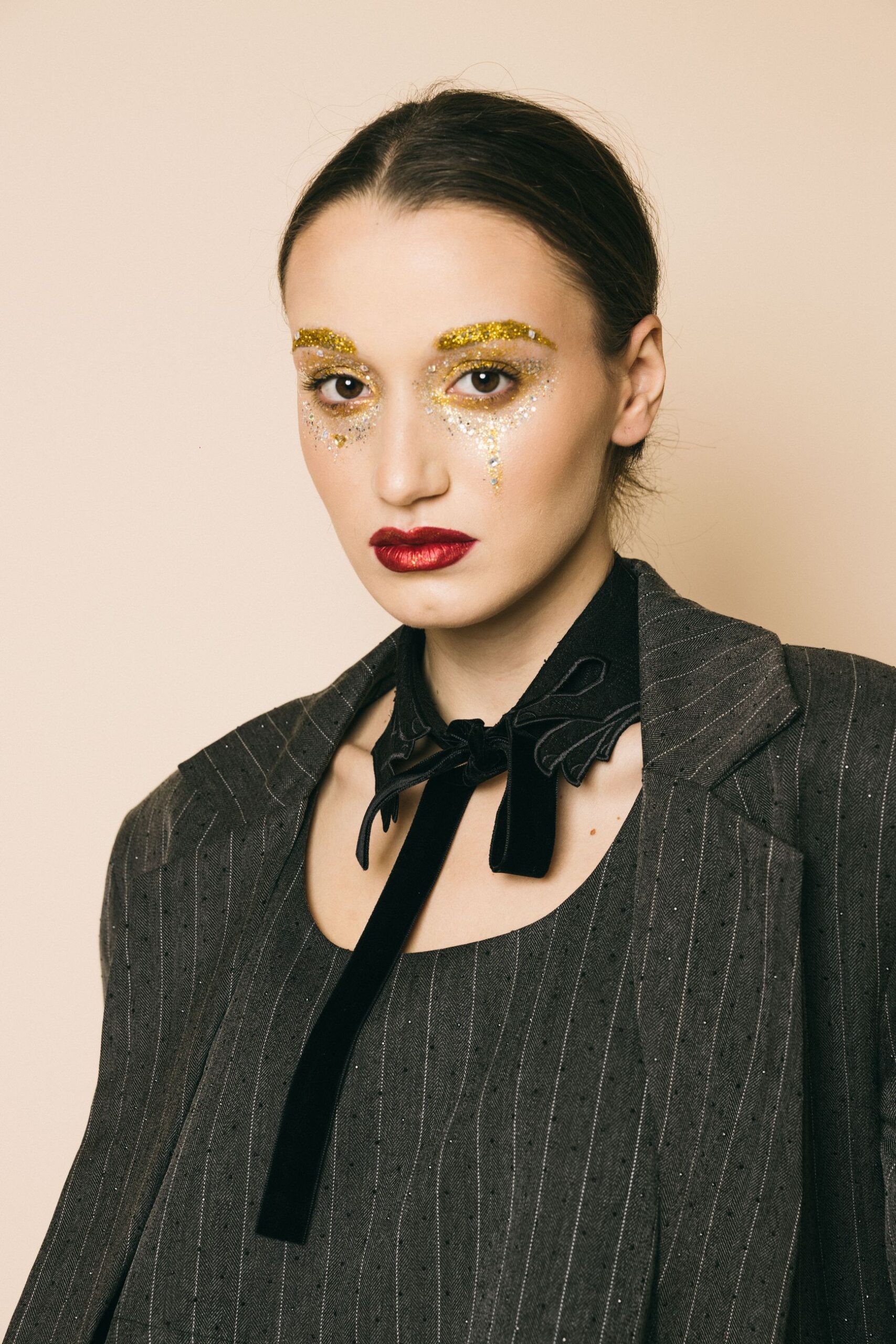 Vs2ac0043te052 nero  colletti  vivetta  nero, taglia unica