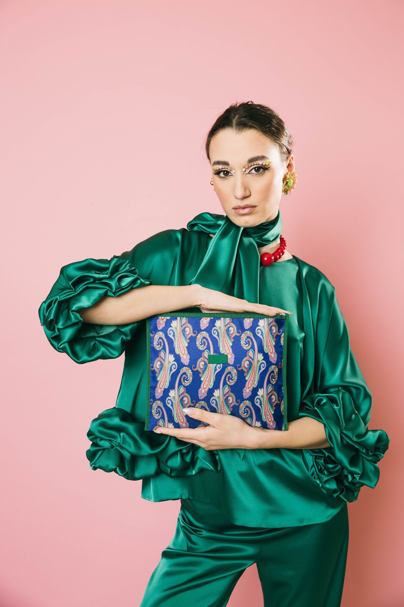 C04048/2434 verde  borse  etro  verde paisley