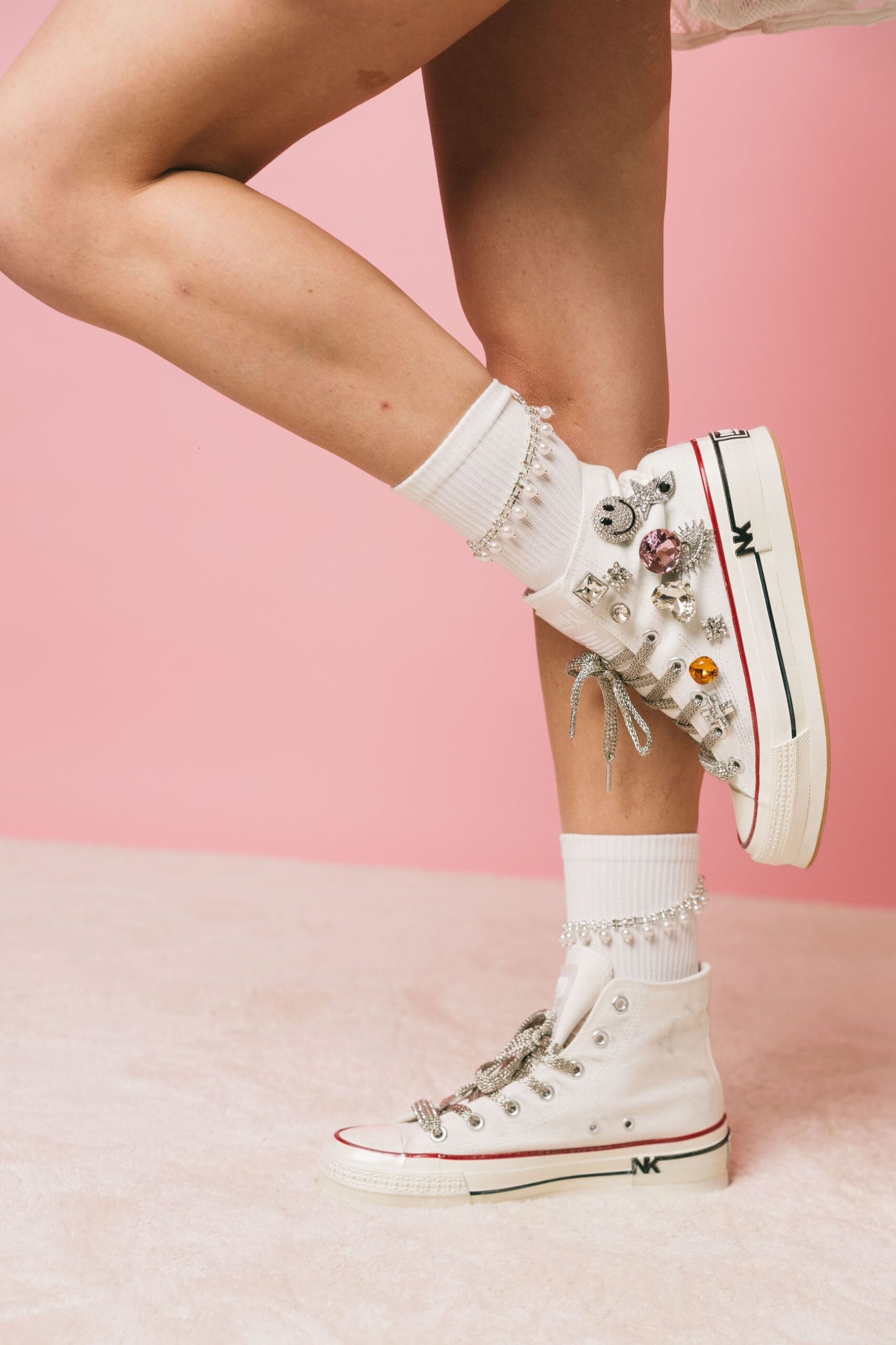 Dsa14a bianco  scarpe  nanku couture  bianco, 36