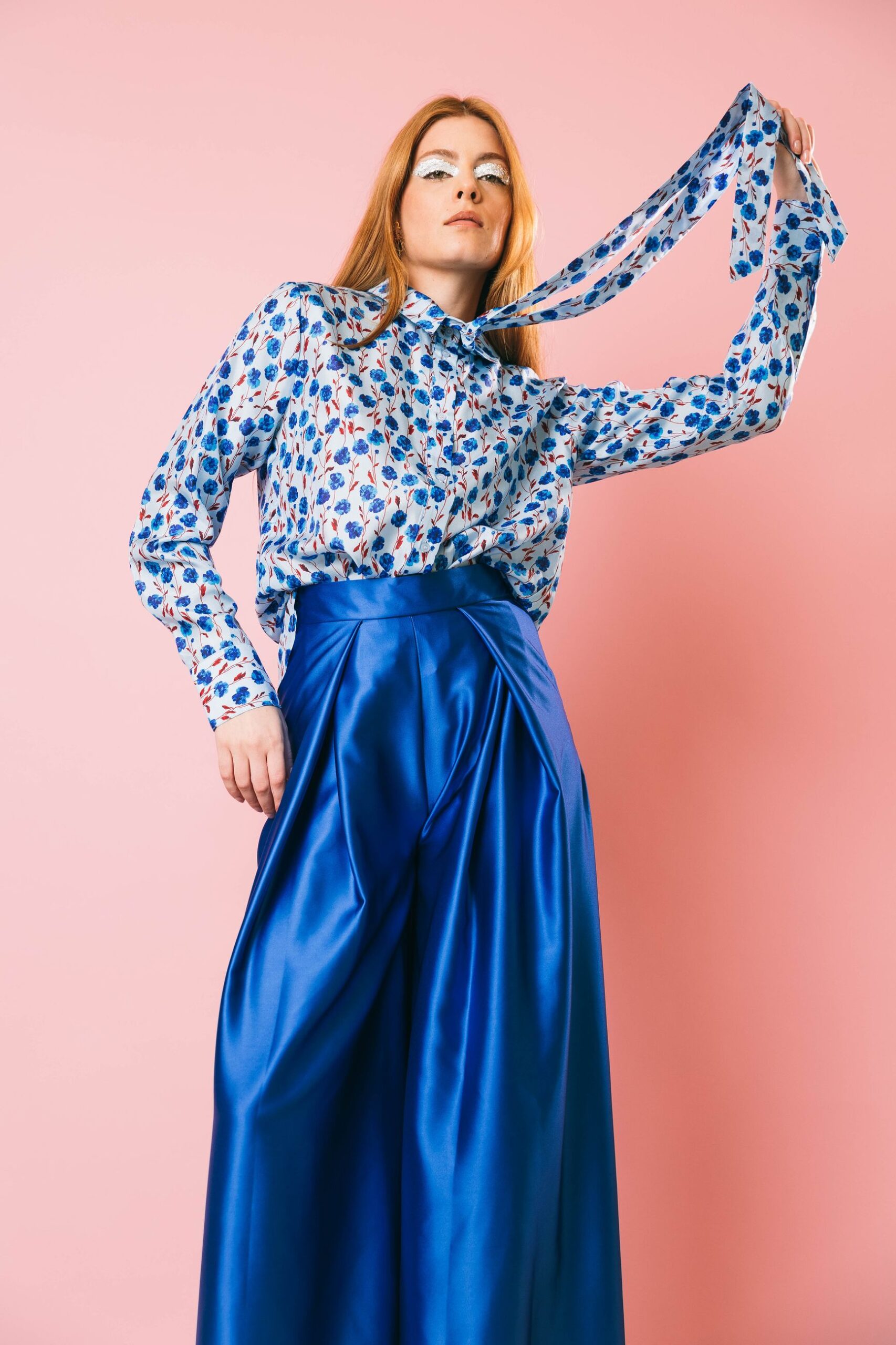 Hensley fitted shirt  camicie  essentiel antwerp  blue, 44