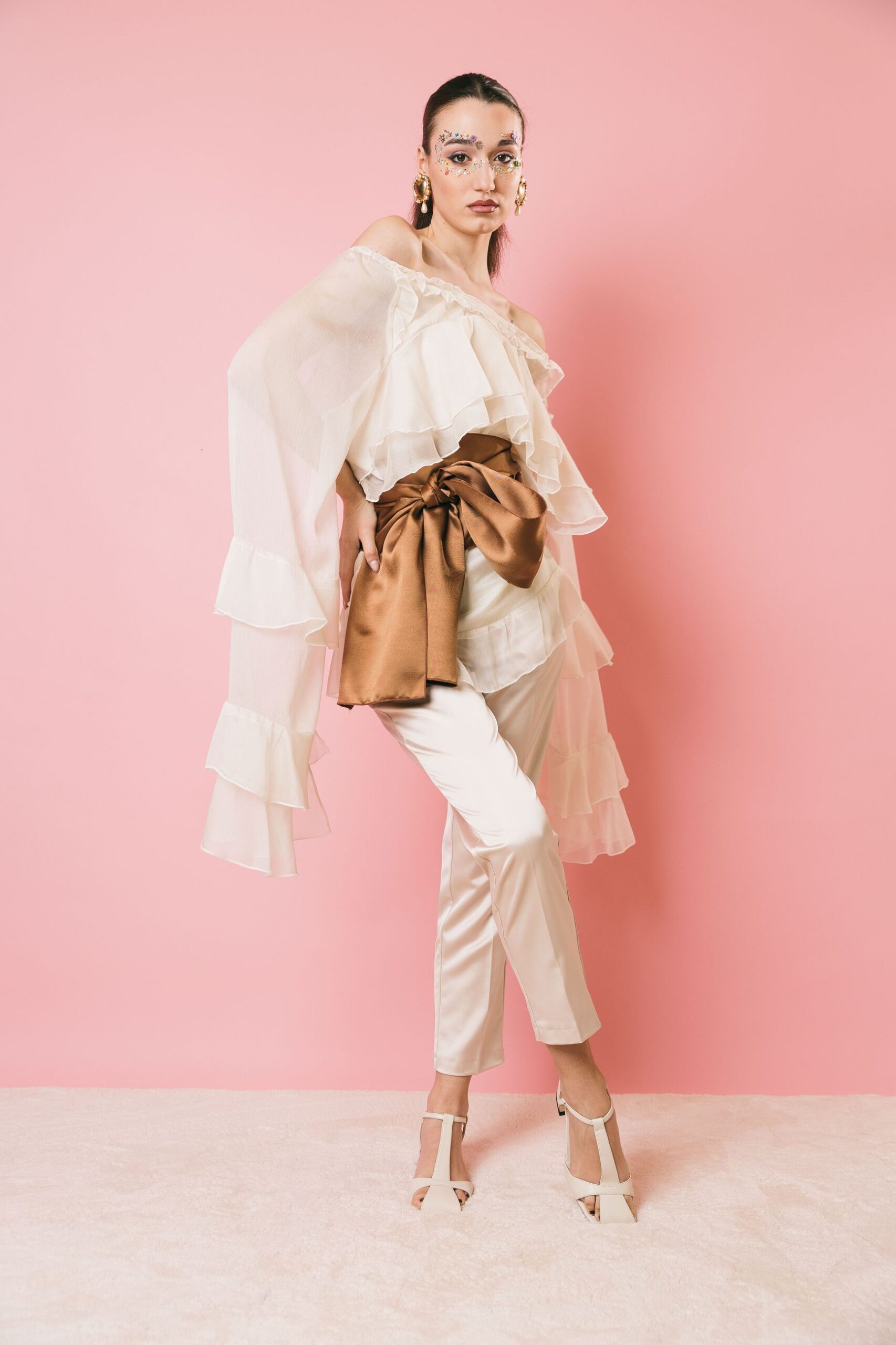 535124 vanilla  pantaloni  acc ess fashion  vanilla, xl