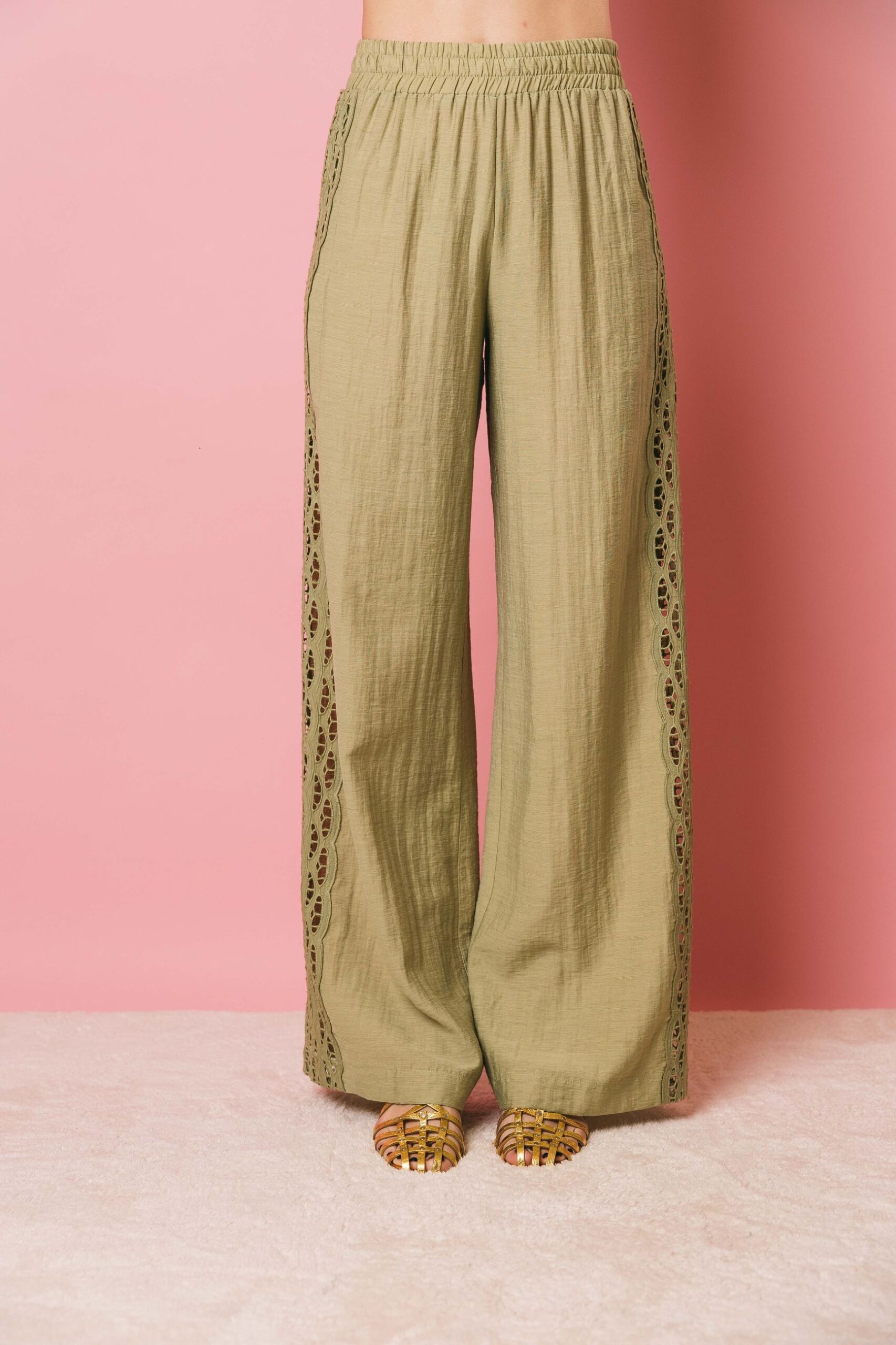 535054 olive  pantaloni  acc ess fashion  olive, xxl