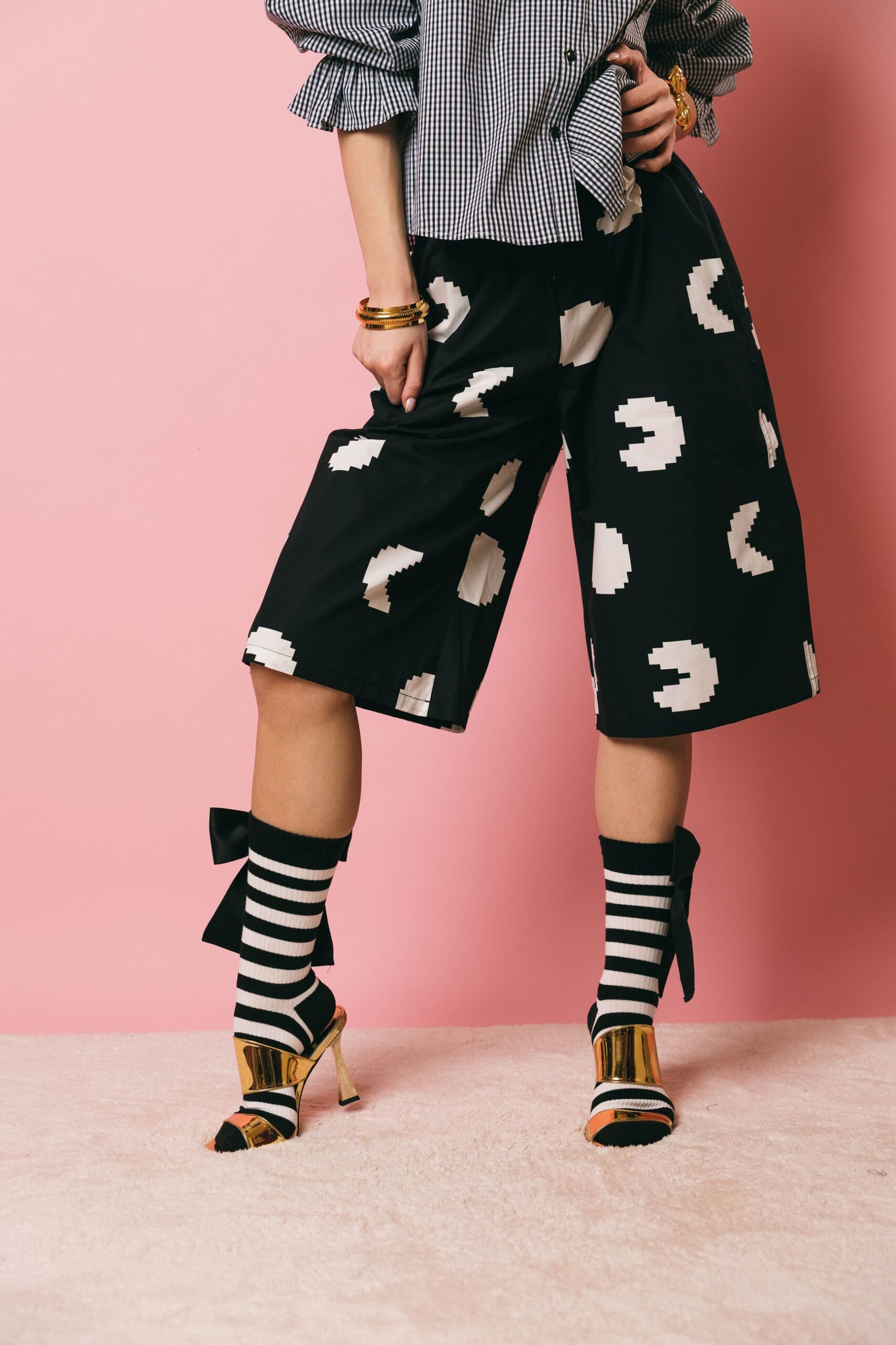 Pacman pois  pantaloni  wstudio  pacman pois, m