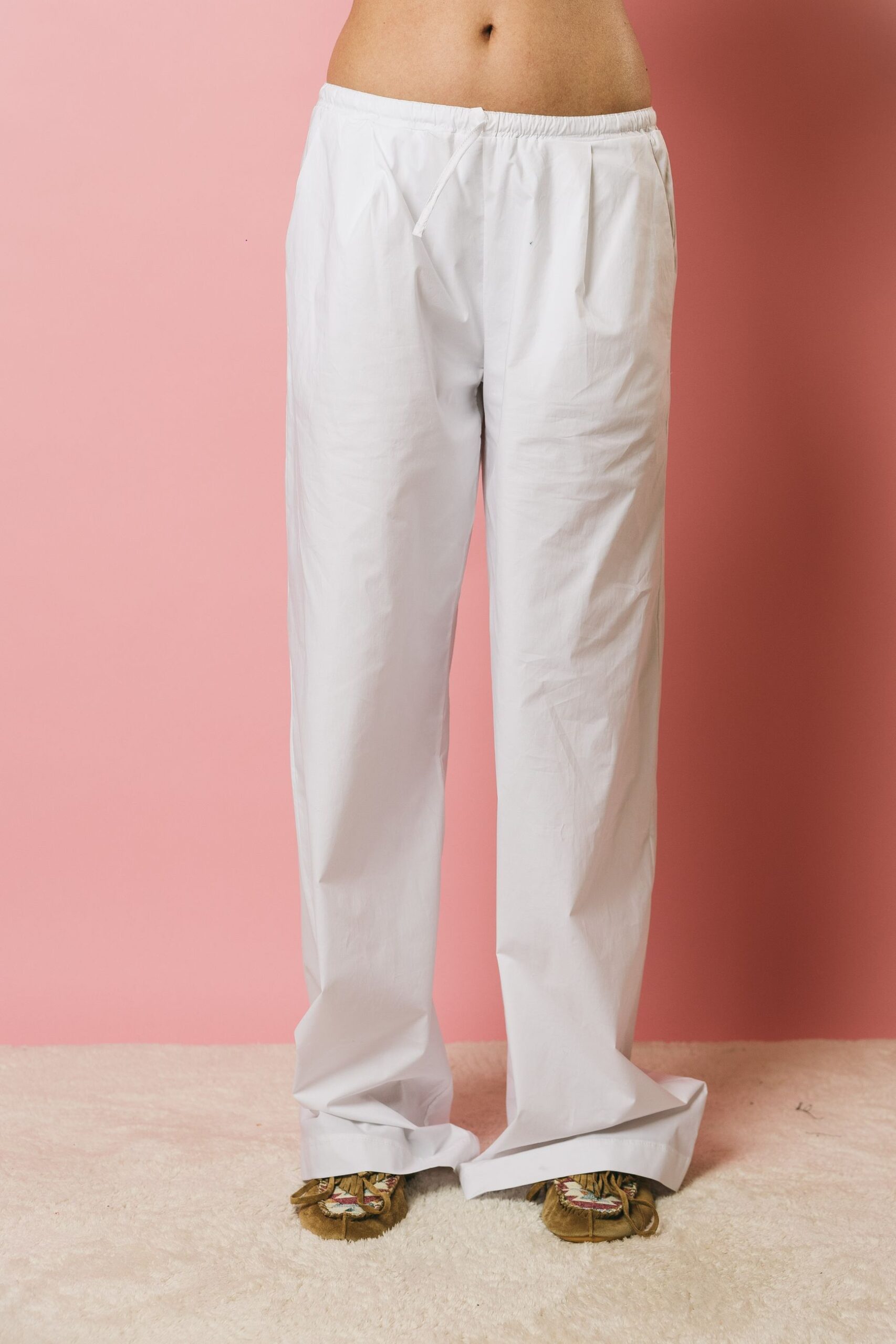 Ke2564 white  pantaloni  kostumn°1  bianco, s