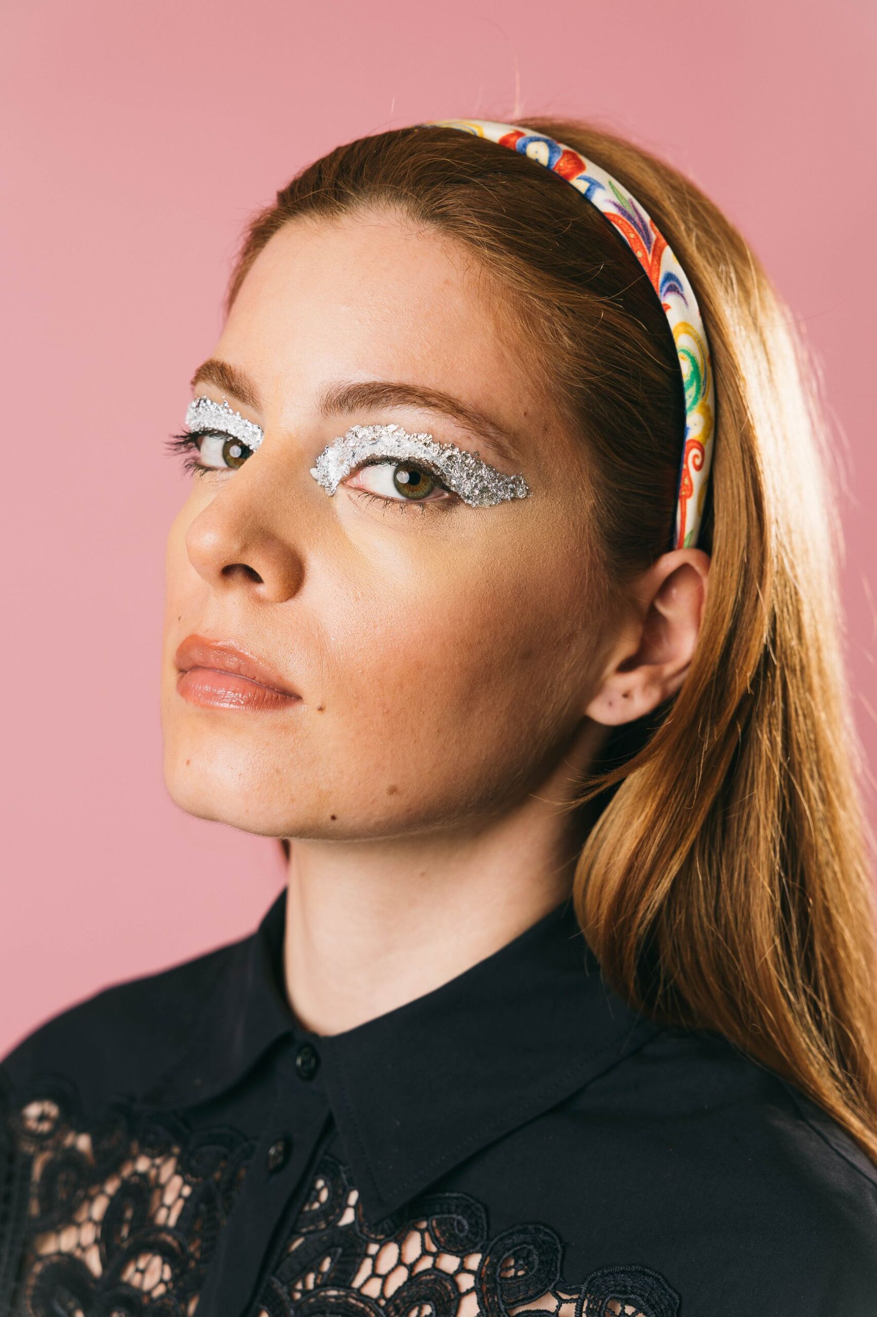 C00527/1133 panna multi  cerchietto  etro  paisley multi