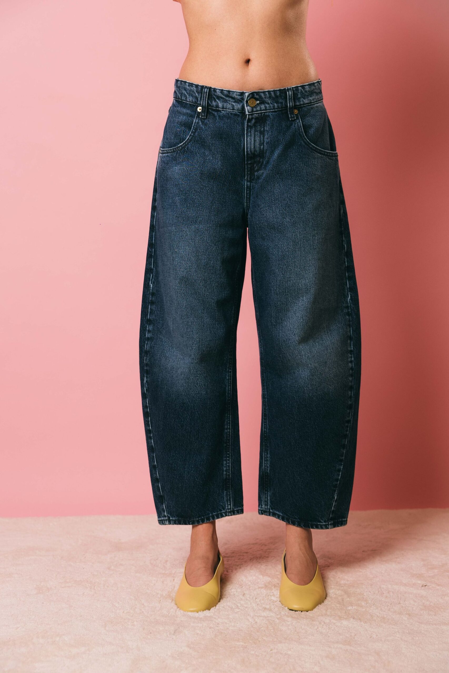 Aida crop super fitted  jeans  cycle  blu navy, 30