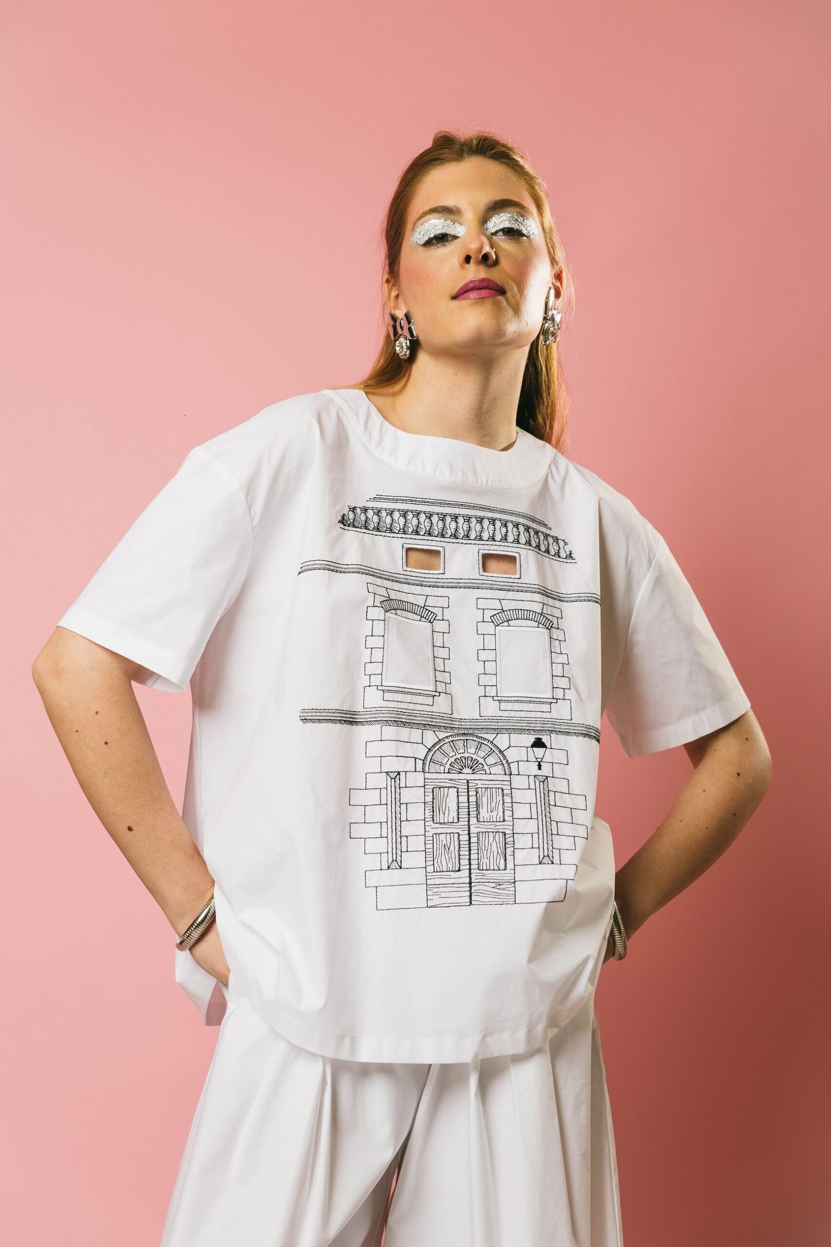 Vs1cm0106te001 bianco  bluse  vivetta  bianco, 44