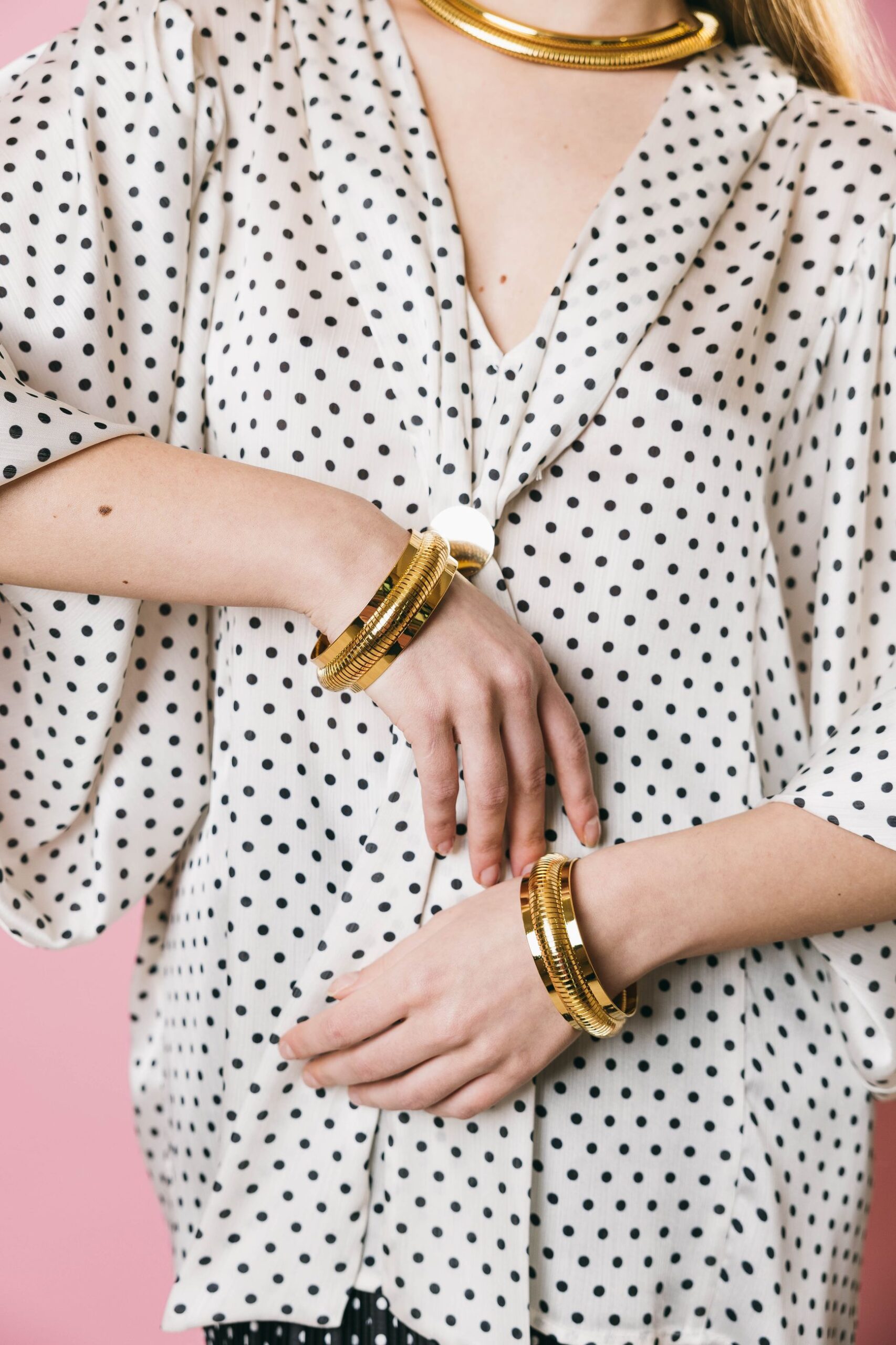 B4618  collane e bracciali  rada'  gold