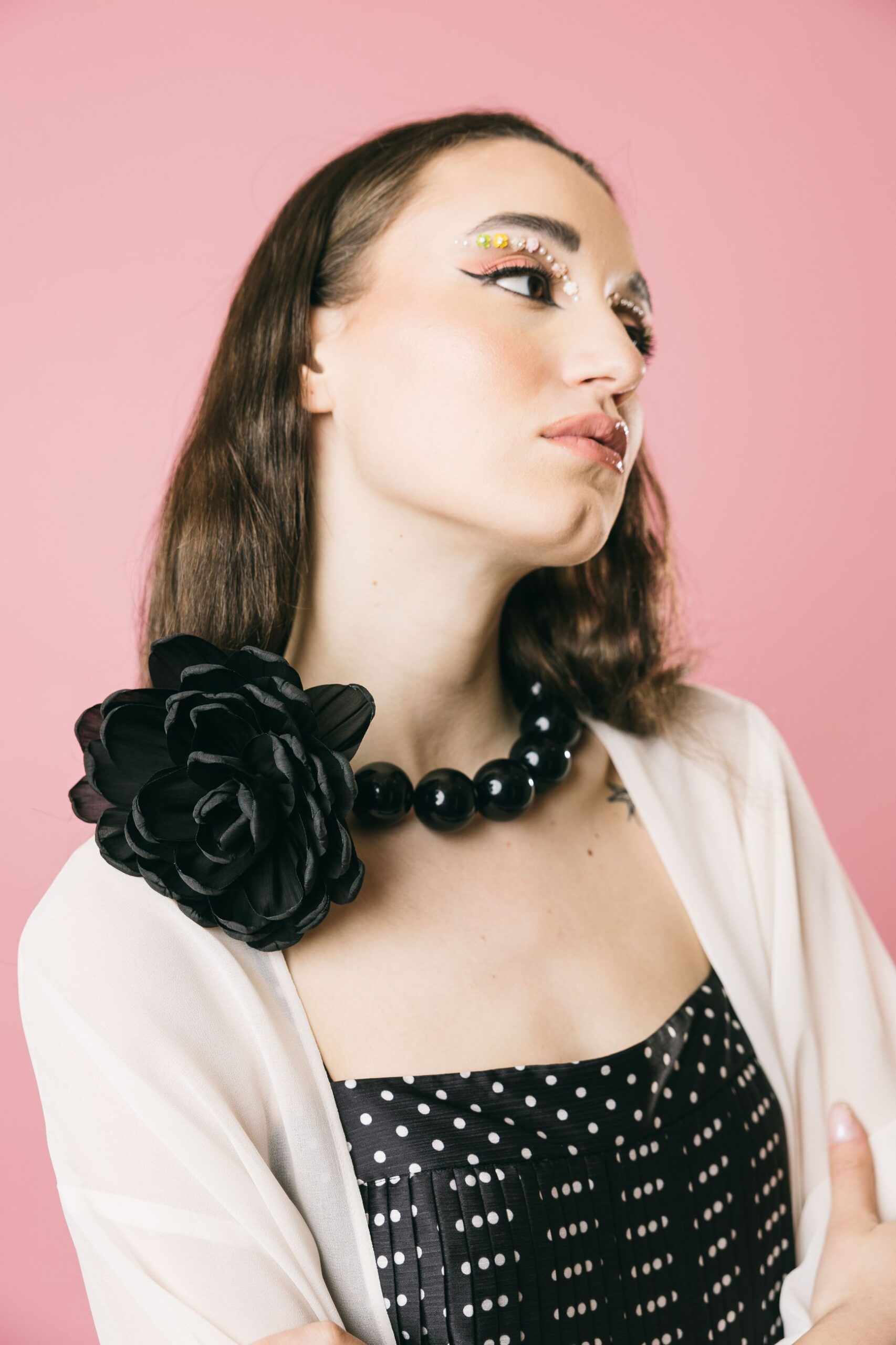 Ddb04mirò black  collane e bracciali  douuod  nero, taglia unica