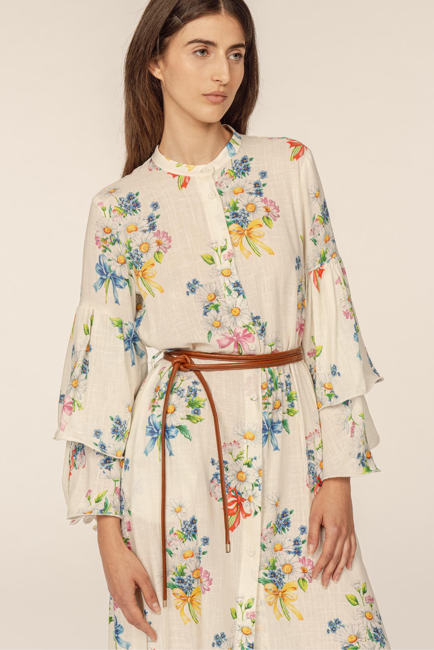 34422nostalgia long dress  abiti  front street 8  stampa floreale, xl