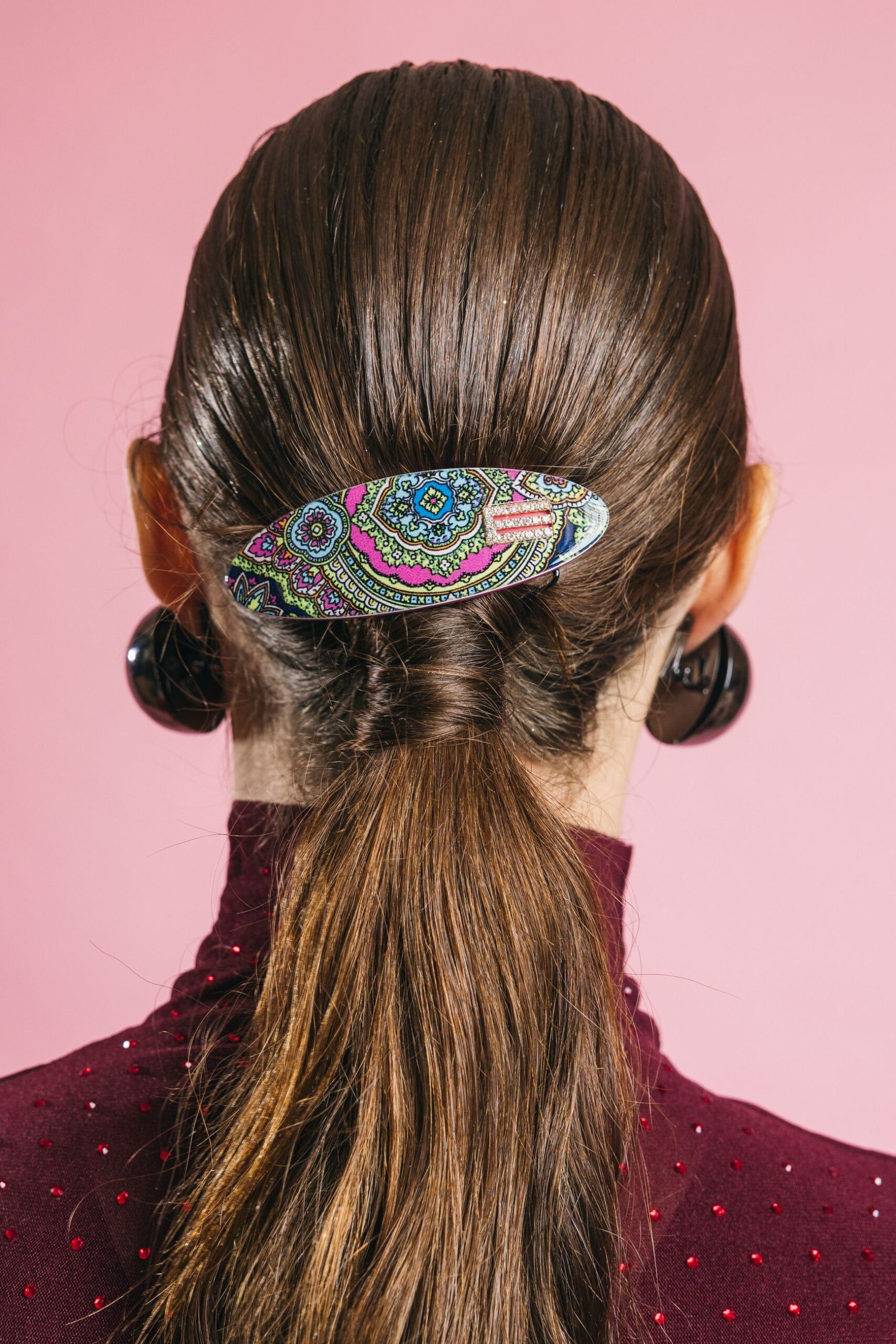 C023652551 verderosablu  fermacapelli  etro  paisley verderosablu