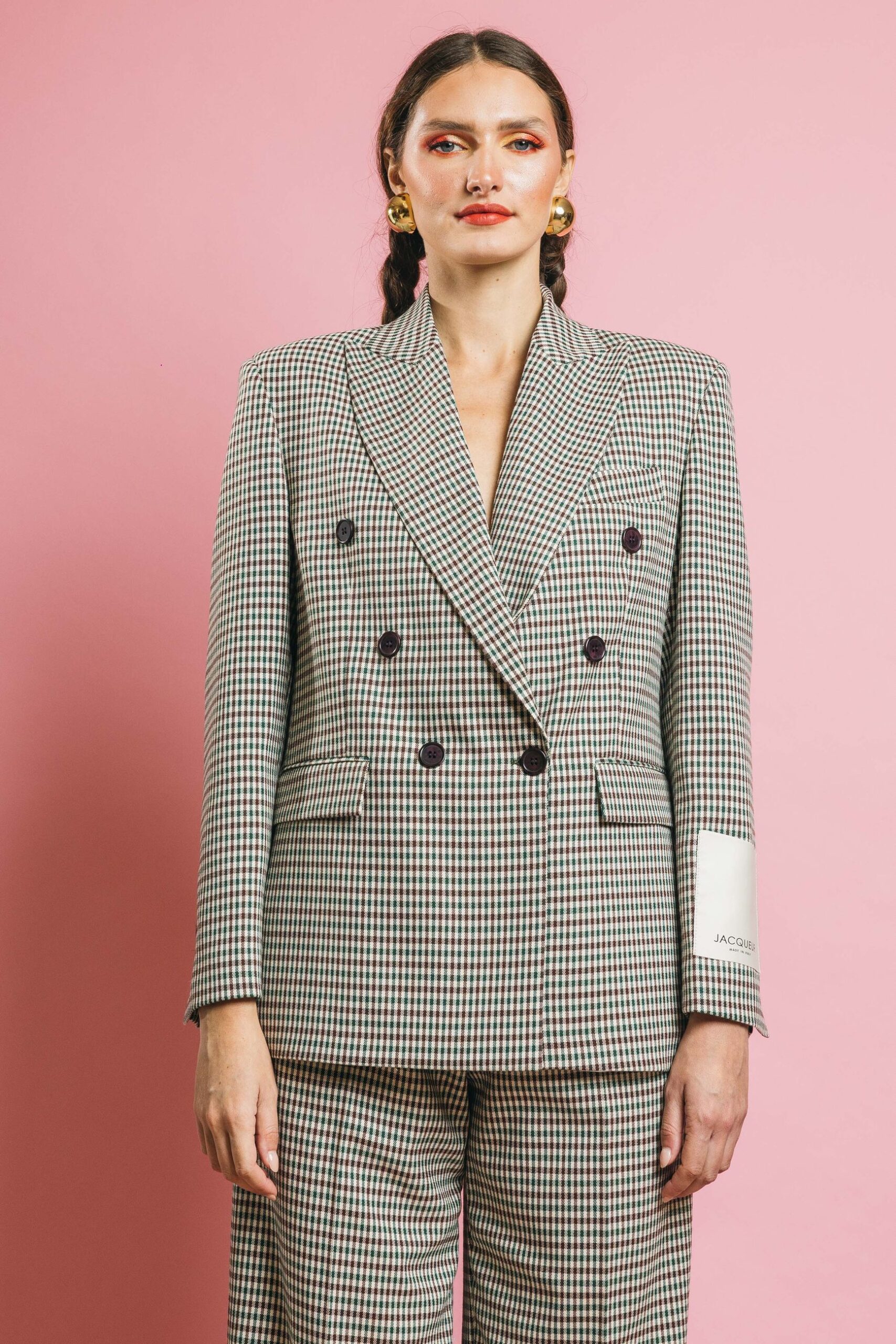 Gdp02 verdeblues  giacche  jacqueur  verde check, 38