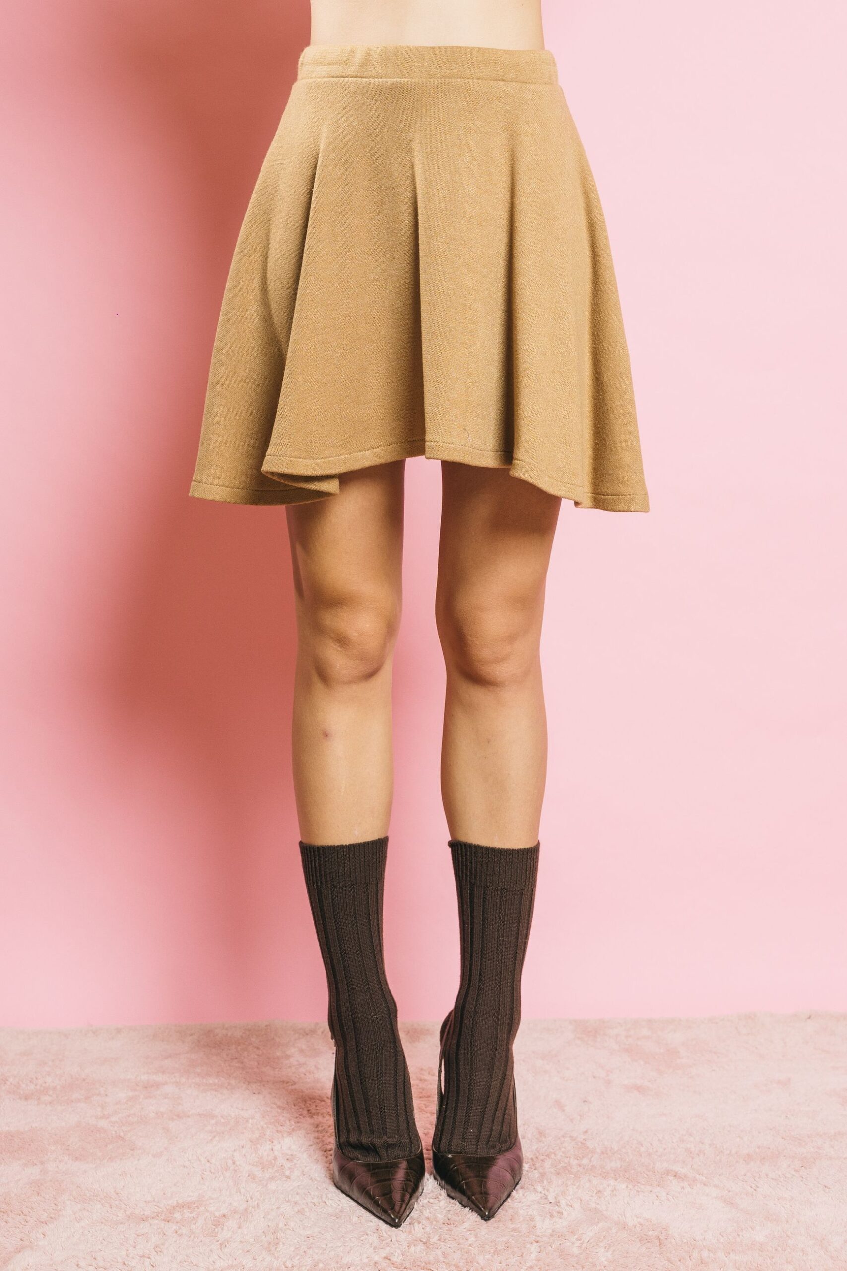 Ki2526 cammello  gonne  kostumn°1  cammello, m