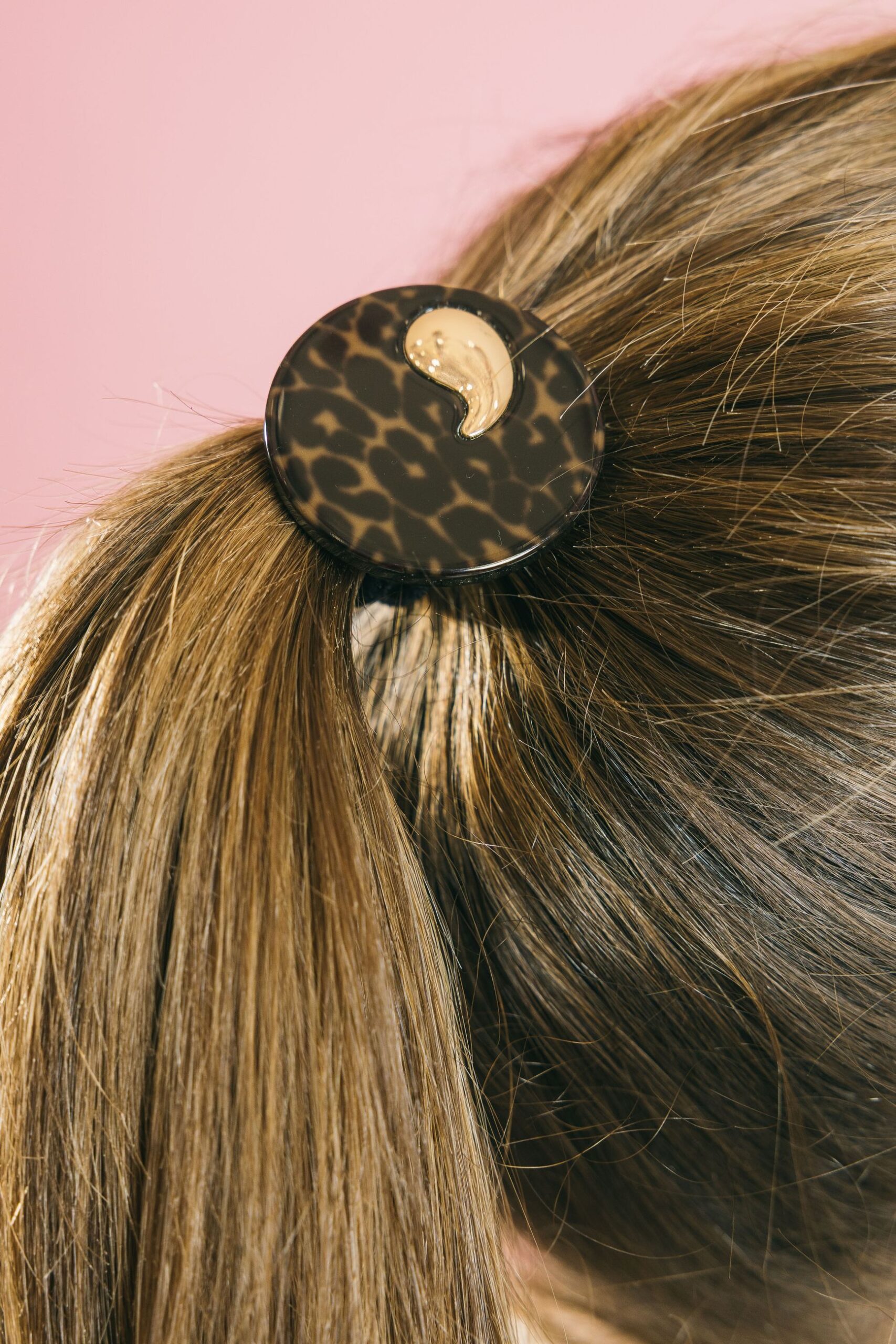 C03787/27 maku  fermacapelli  etro  macu nero/caramello