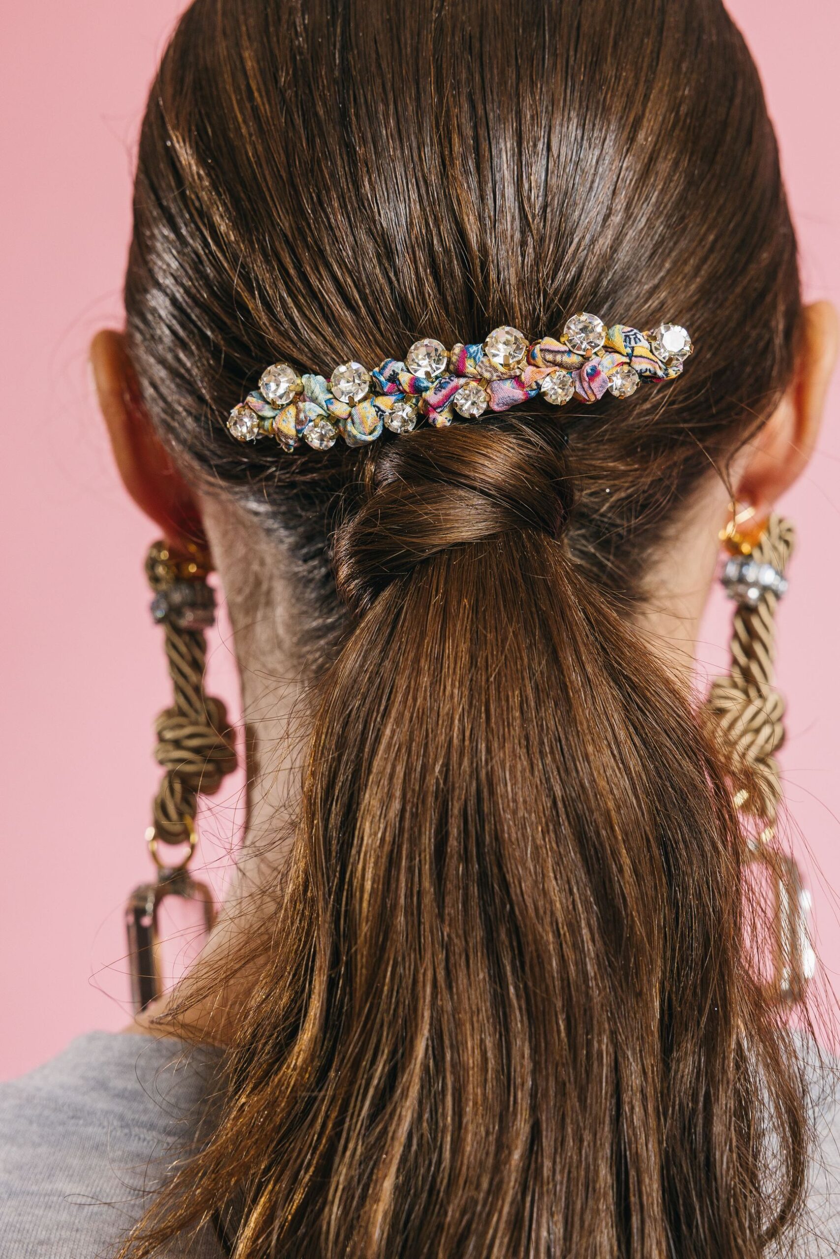 C03879/11/13 paysley strass  fermacapelli  etro  paisley multi