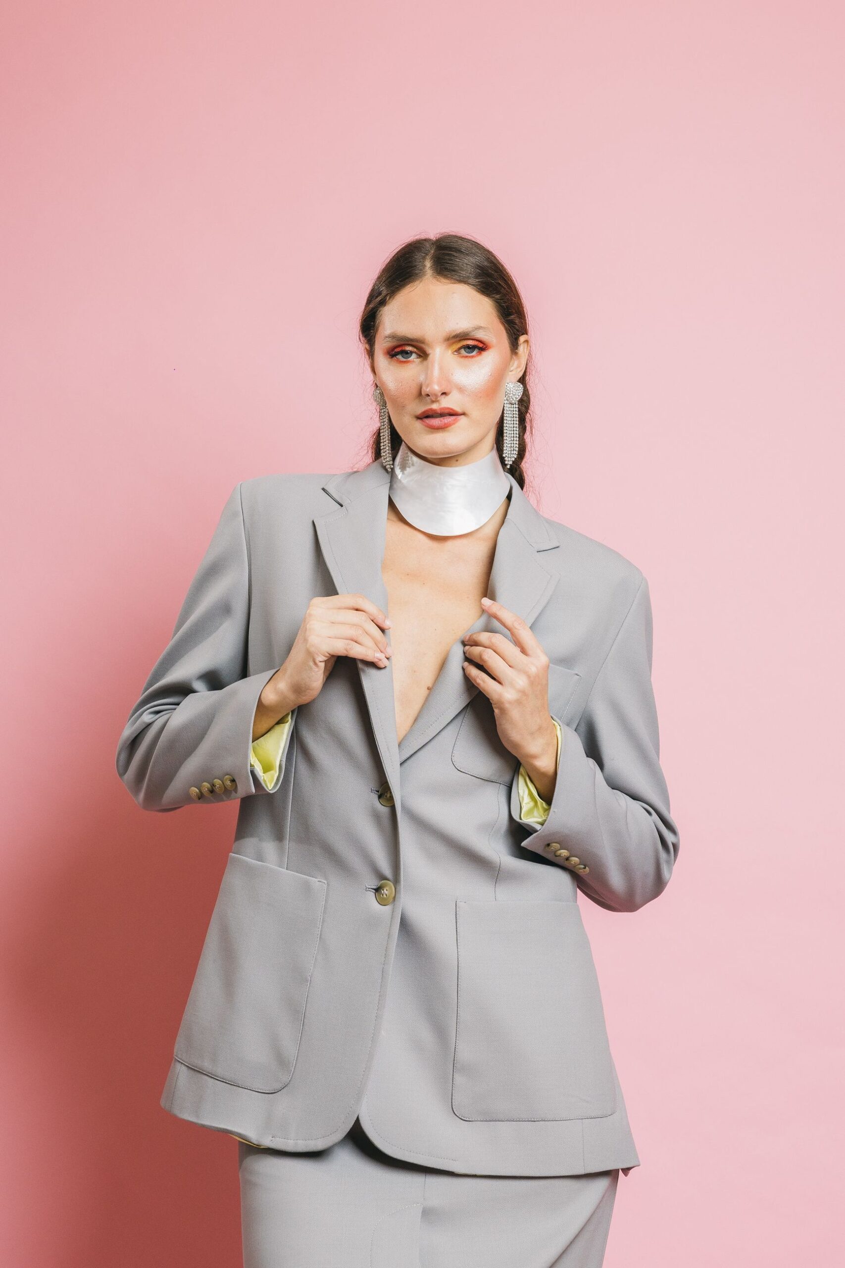 M1f0044 alluminio  giacche  solotre  grigio alluminio, 46