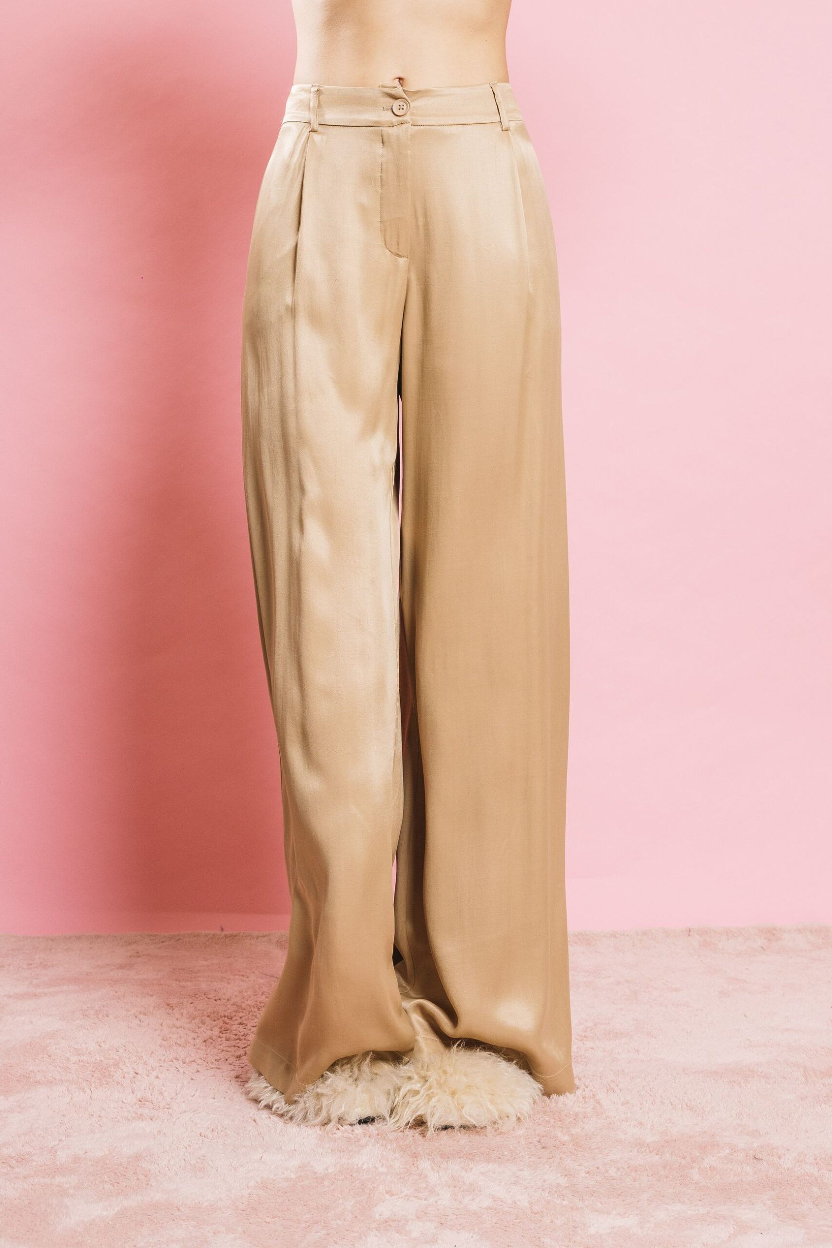 535121 gold  pantaloni  acc ess fashion  gold, m