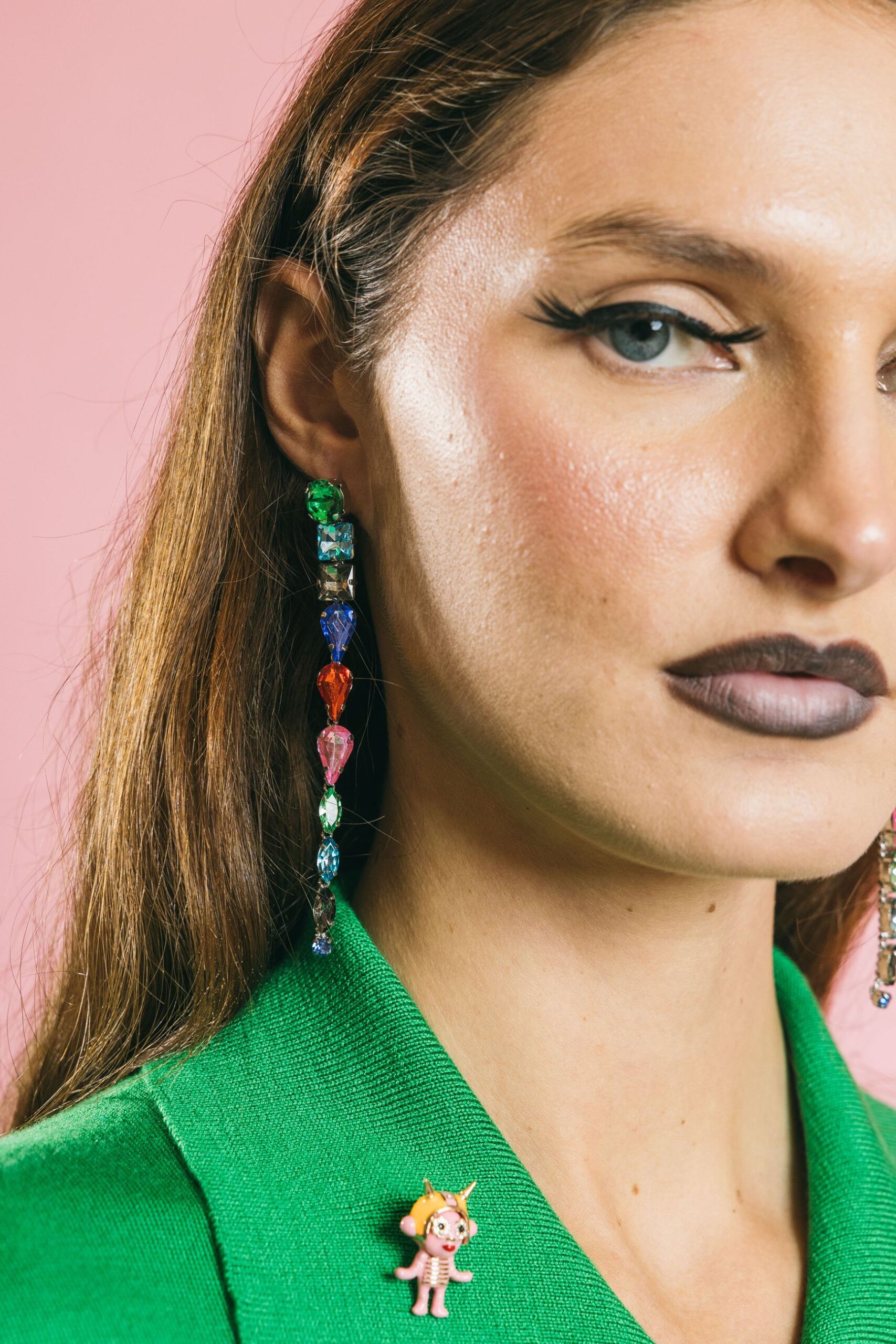 Harty  orecchini  essentiel antwerp  multicolor, taglia unica