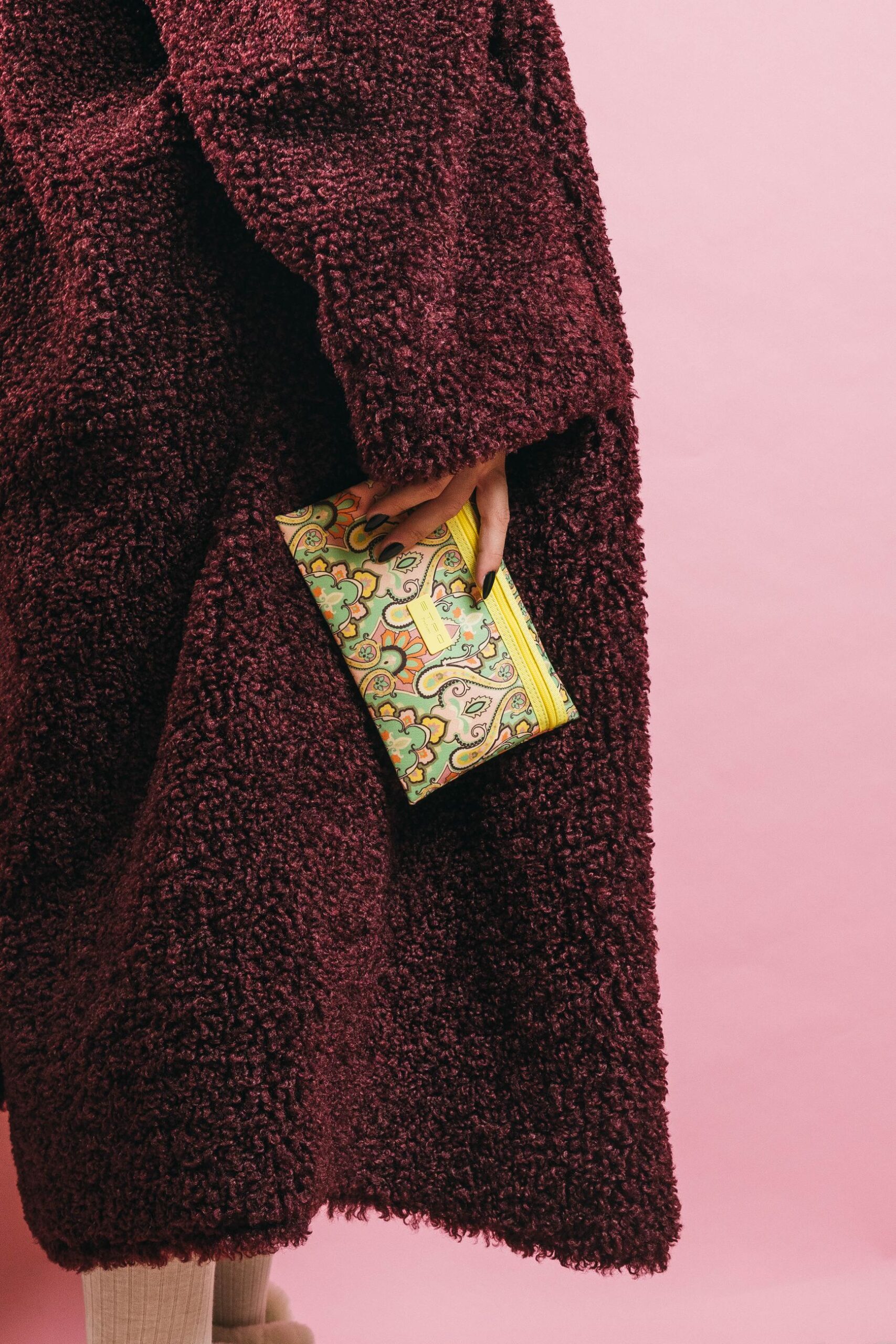 C00352/2432 yellow  borse  etro  yellow paisley