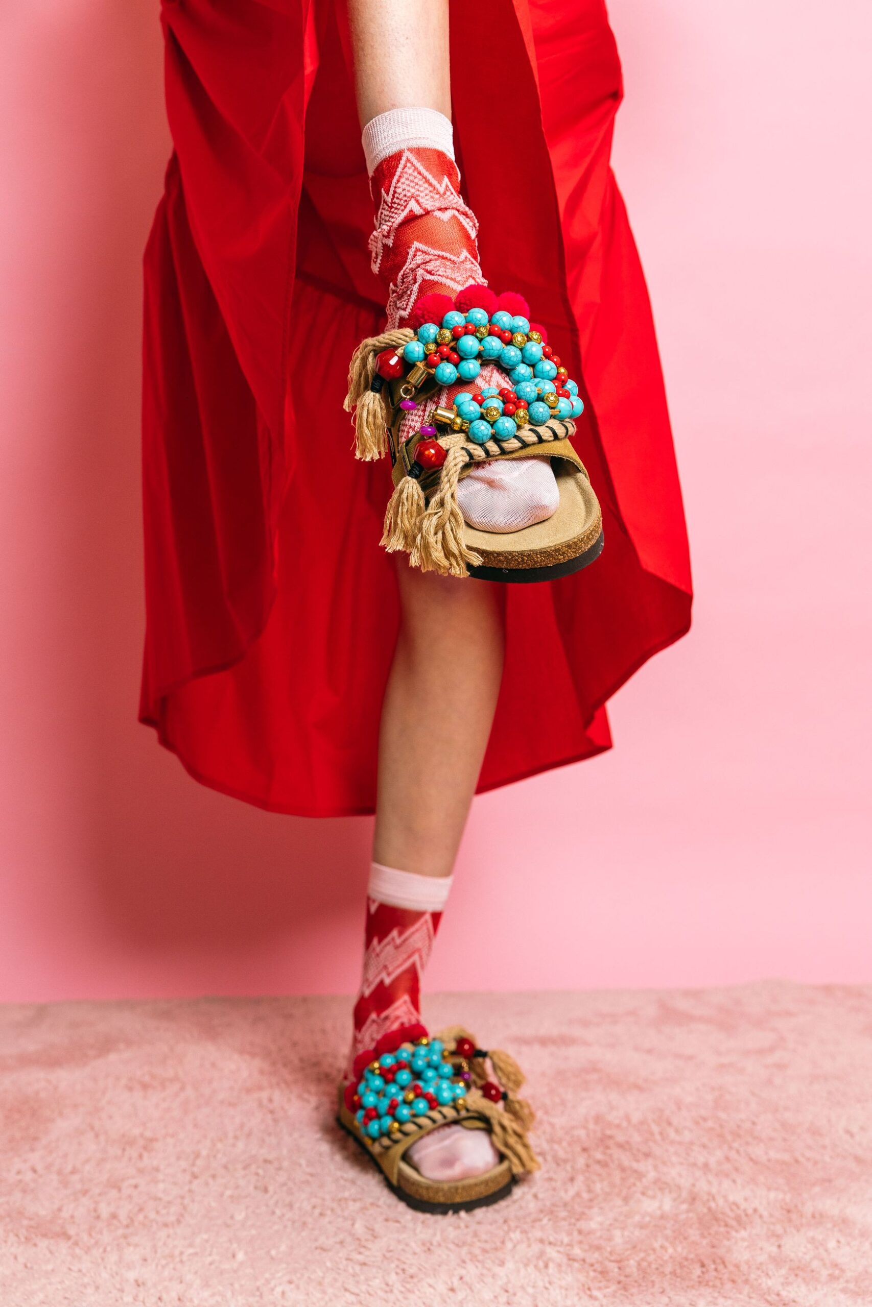 EBK-04 multicolor - Scarpe - NAN-KU COUTURE CAMEL 40